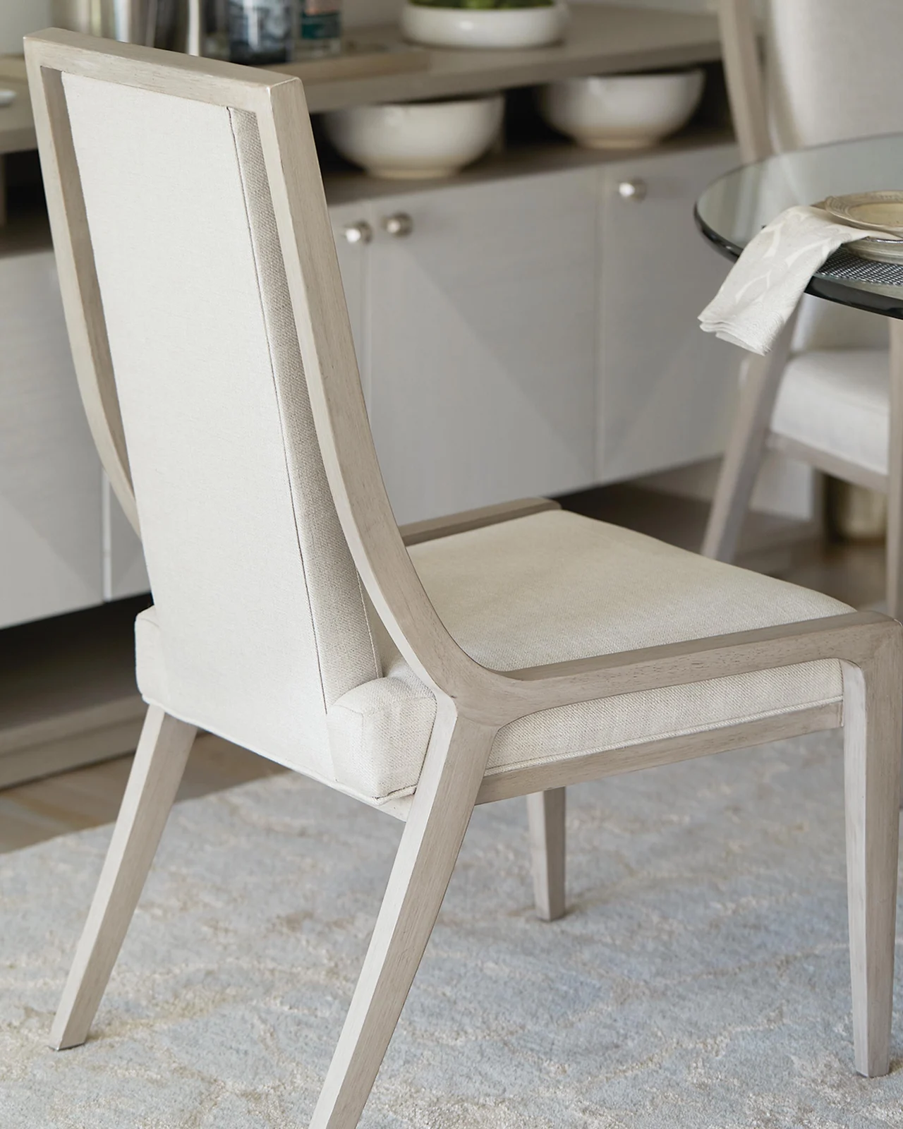 Bernhardt Axiom Cutout Dining Side Chair (Each)