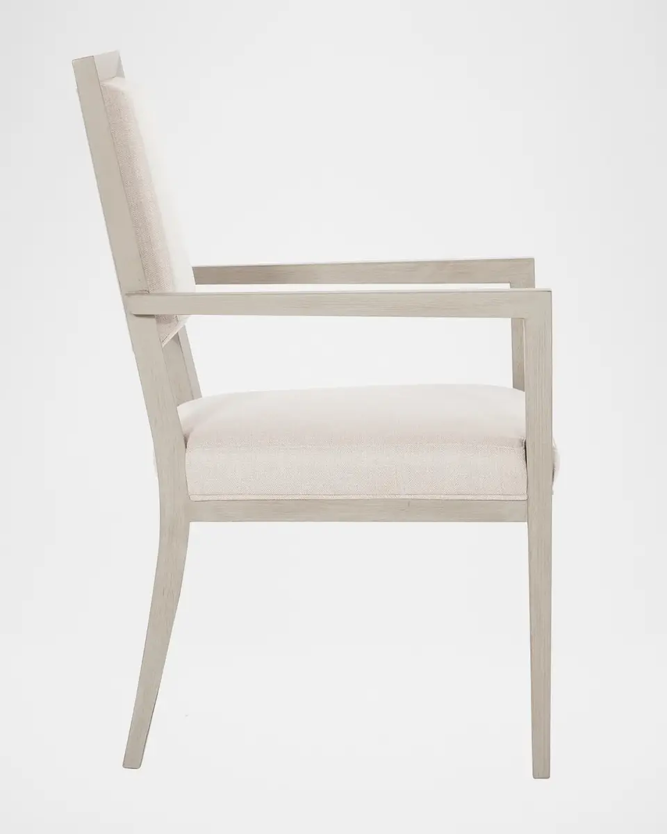 Bernhardt Axiom Upholstered Dining Arm Chairs (Pair) | Thumbnail 2 Bernhardt Axiom Upholstered Dining Arm Chairs (Pair) | Thumbnail 2