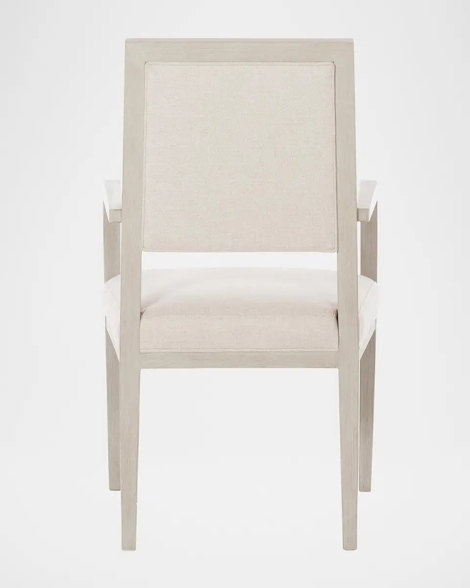 Bernhardt Axiom Upholstered Dining Arm Chairs (Pair) | Thumbnail 3 Bernhardt Axiom Upholstered Dining Arm Chairs (Pair) | Thumbnail 3