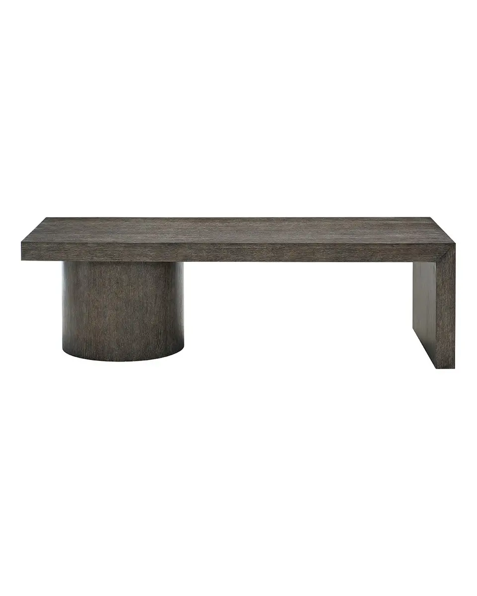 Bernhardt Linea Pedestal Coffee Table | Thumbnail 4