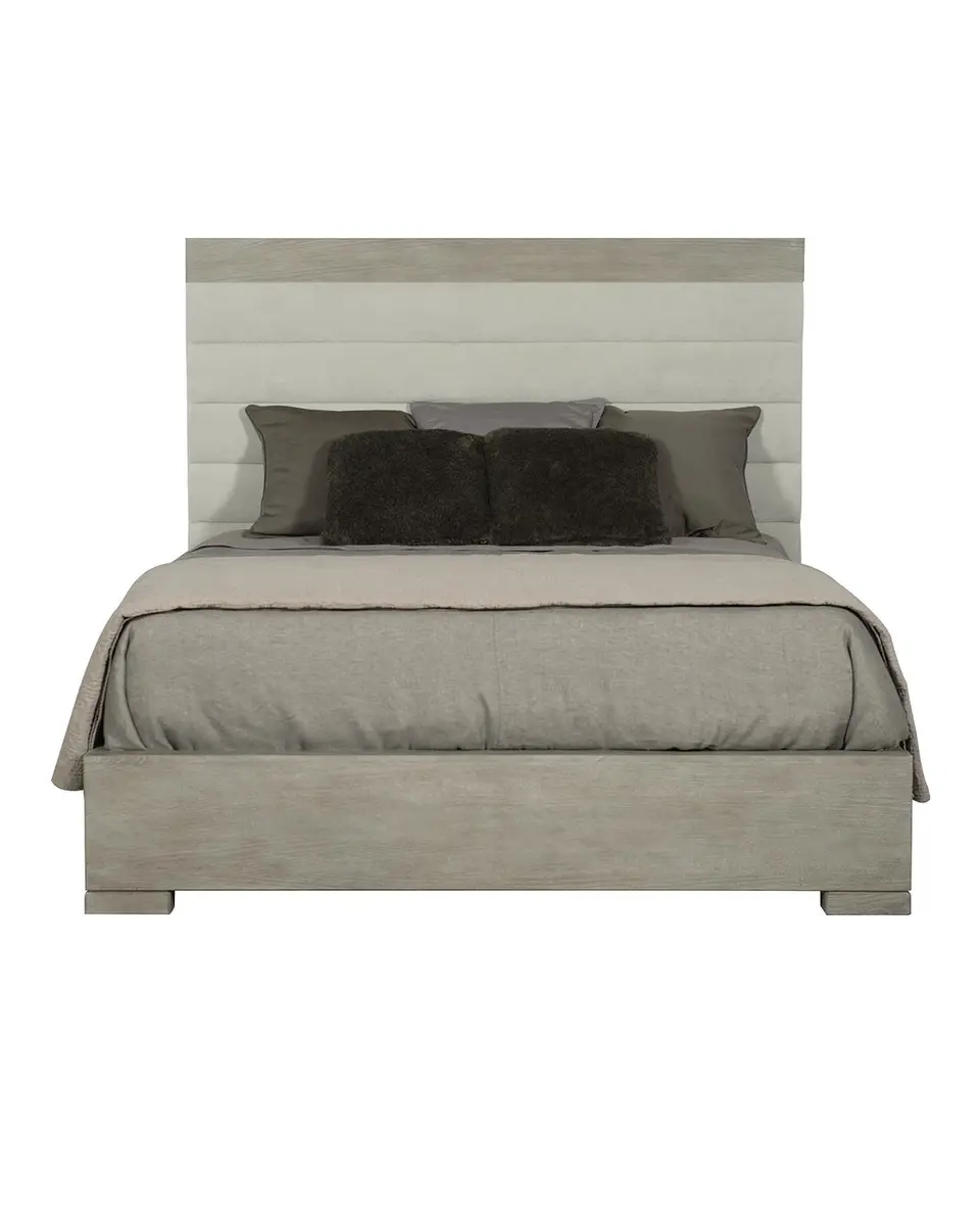 Bernhardt Linea Channel-Tufted Queen Bed | Thumbnail 3