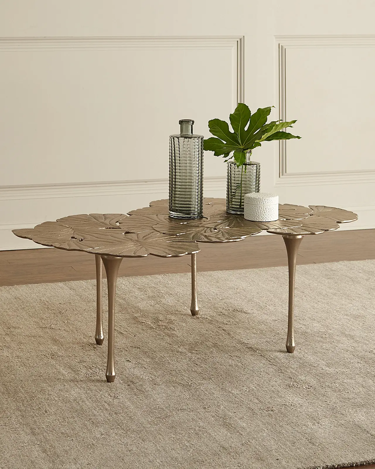 Bernhardt Interiors Annabelle Gingko-Leaf Coffee Table