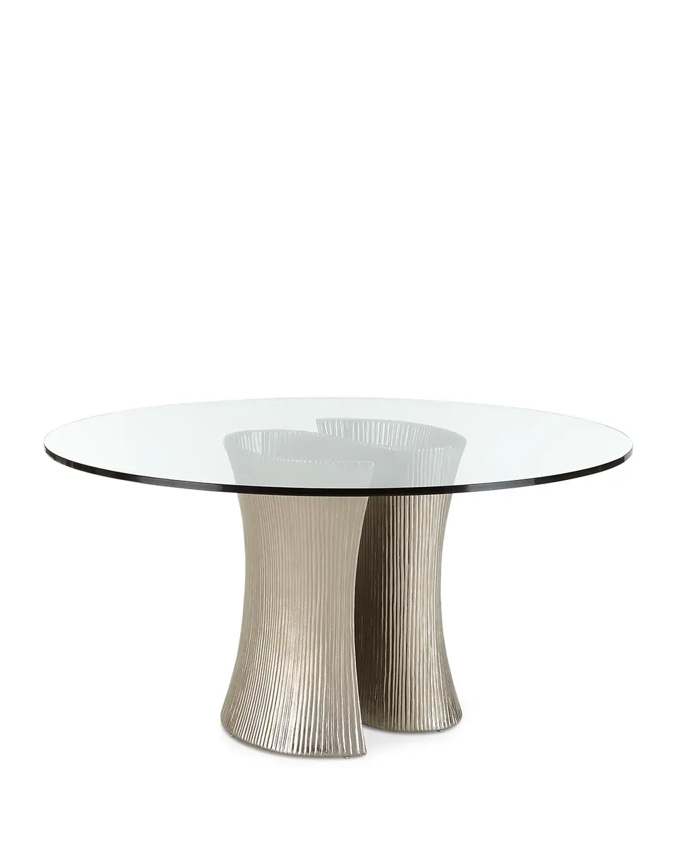 Bernhardt Interiors Serpentine Round Dining Table 60" | Thumbnail 3