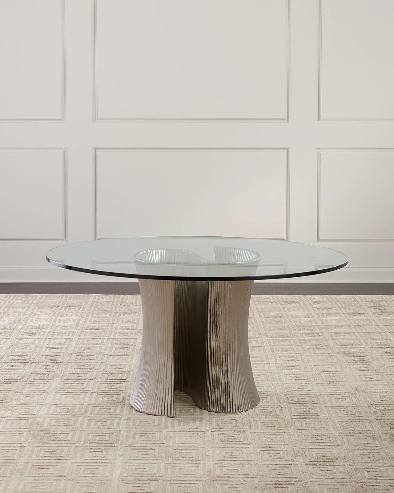 Bernhardt Interiors Serpentine Round Dining Table 60"