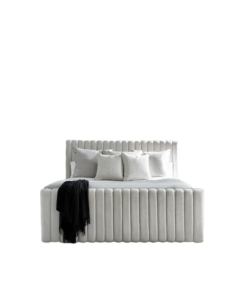 Bernhardt Silhouette Channel-Tufted King Bed | Image 1 Bernhardt Silhouette Channel-Tufted King Bed | Image 1
