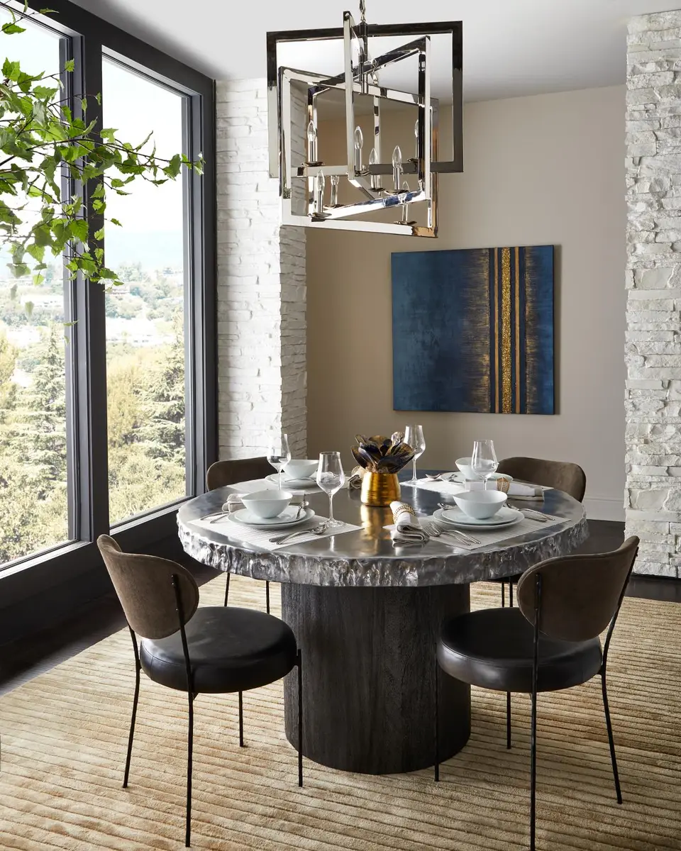 Bernhardt Interiors Cahill Round Dining Table 54" | Thumbnail 5 Bernhardt Interiors Cahill Round Dining Table 54" | Thumbnail 5