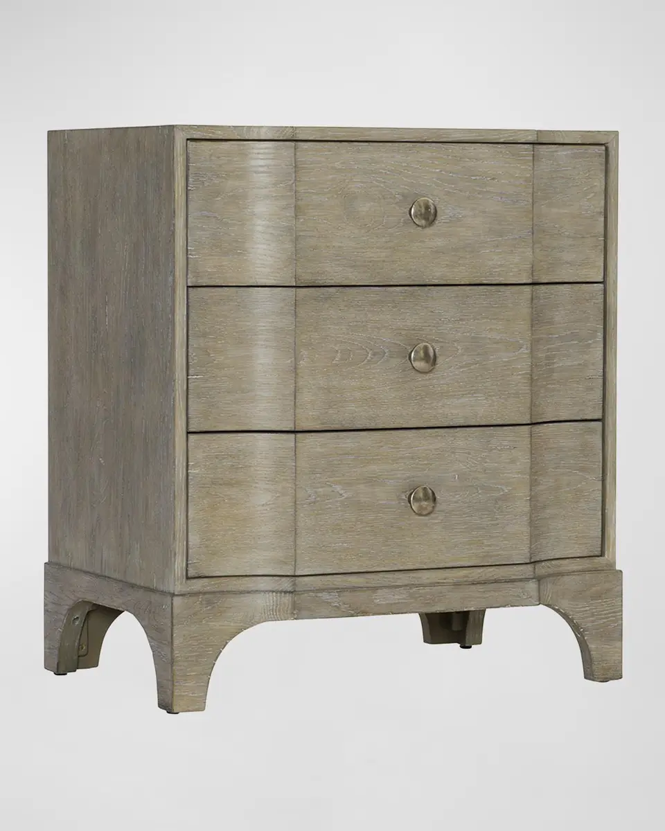 Bernhardt Albion 3-Drawer Nightstand | Thumbnail 2 Bernhardt Albion 3-Drawer Nightstand | Thumbnail 2