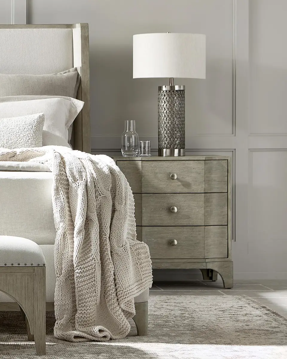 Bernhardt Albion 3-Drawer Nightstand | Thumbnail 4 Bernhardt Albion 3-Drawer Nightstand | Thumbnail 4
