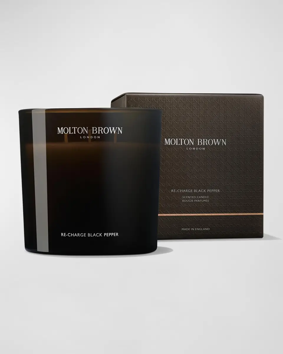 Molton Brown Re-Charge Black Pepper Luxury Scented 3-Wick Candle, 21.16 oz. | Thumbnail 3 Molton Brown Re-Charge Black Pepper Luxury Scented 3-Wick Candle, 21.16 oz. | Thumbnail 3