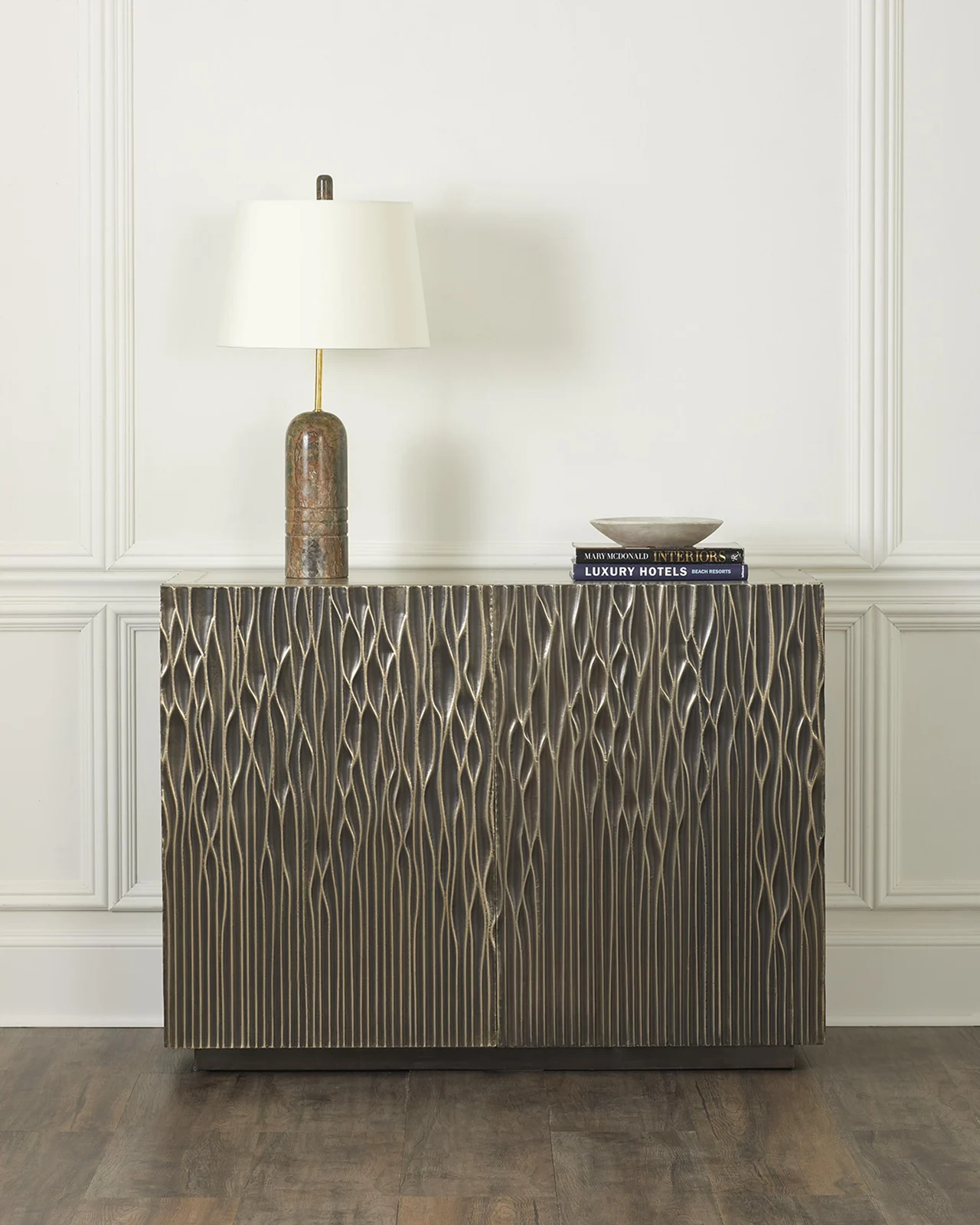 Bernhardt Interiors Skylar Silver Alloy Chest