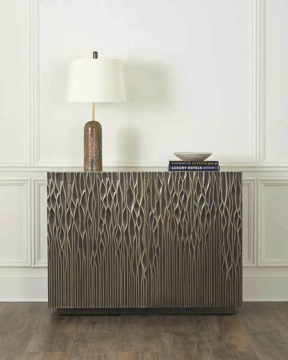 Bernhardt Interiors Skylar Silver Alloy Chest | Image 1 Bernhardt Interiors Skylar Silver Alloy Chest | Image 1