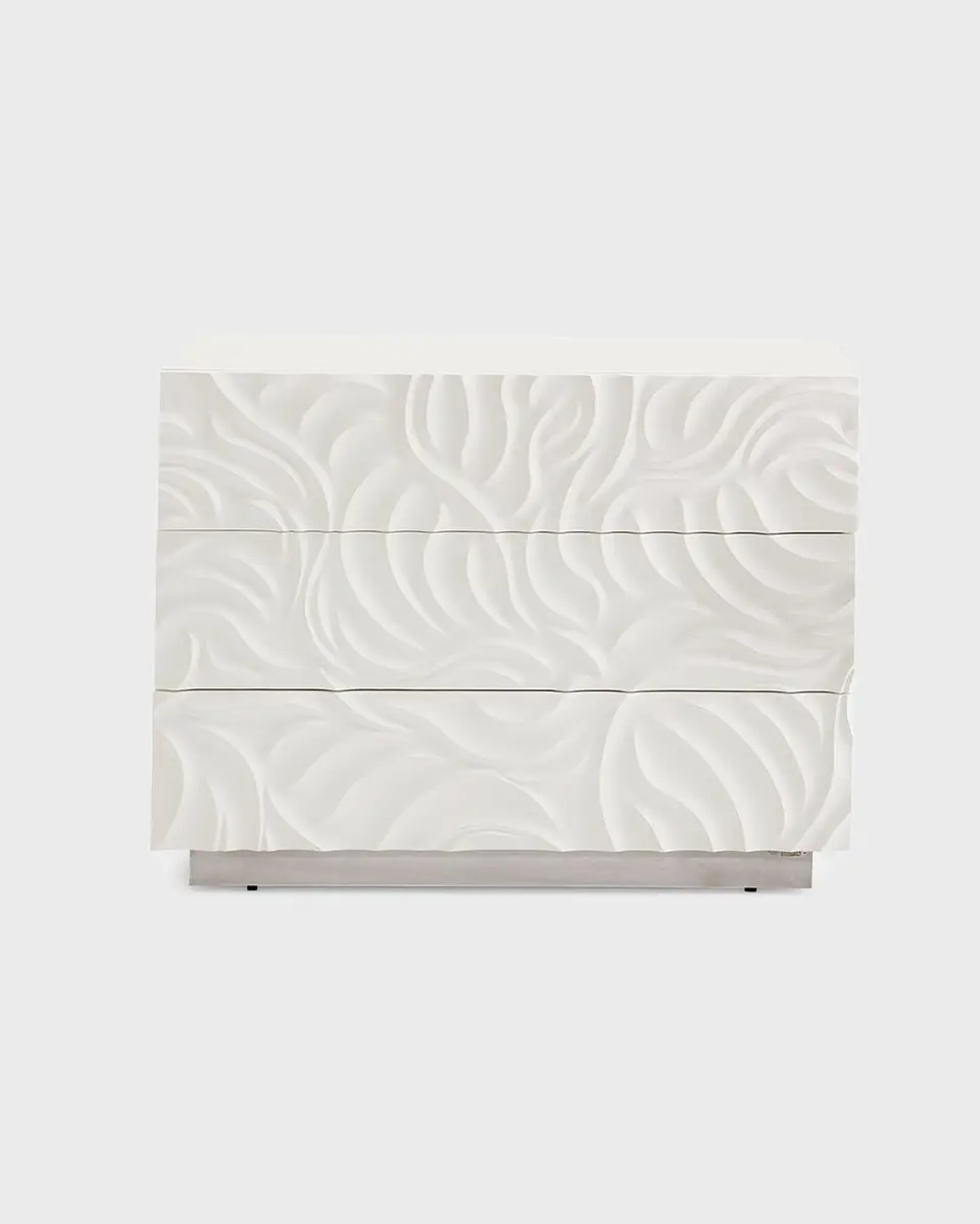 Bernhardt Interiors Alia 3-Drawer Nightstand | Thumbnail 2 Bernhardt Interiors Alia 3-Drawer Nightstand | Thumbnail 2