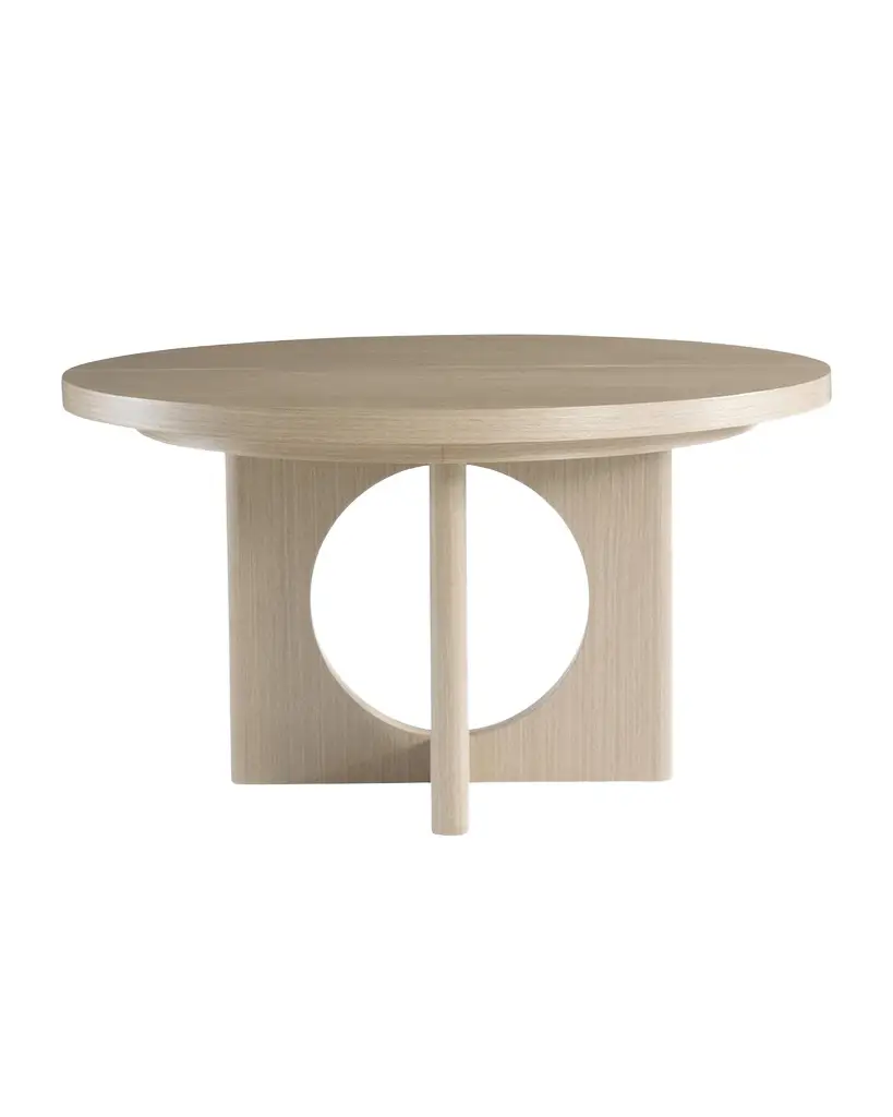 Bernhardt Modulum Round Dining Table with Leaf | Image 1 Bernhardt Modulum Round Dining Table with Leaf | Image 1