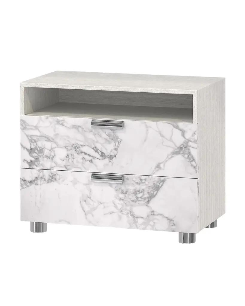 Bernhardt Stratum 2-Drawer Nightstand | Image 1 Bernhardt Stratum 2-Drawer Nightstand | Image 1