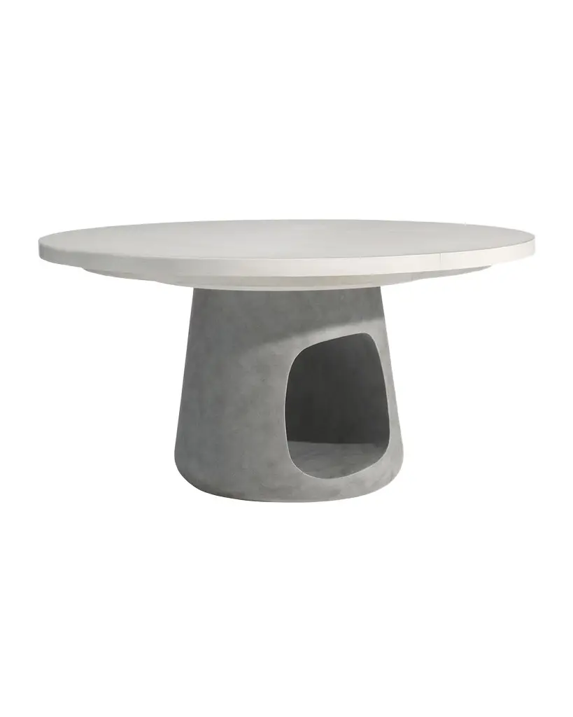 Bernhardt Sereno Round Dining Table with 20" Leaf | Image 1 Bernhardt Sereno Round Dining Table with 20" Leaf | Image 1