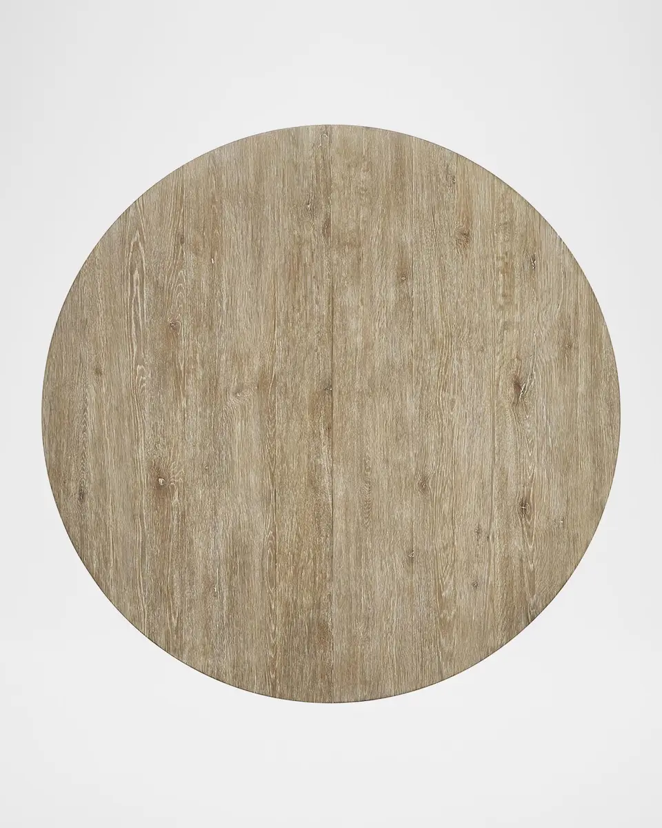 Bernhardt Tribeca 60" Round Dining Table with 1 Leaf | Thumbnail 3
