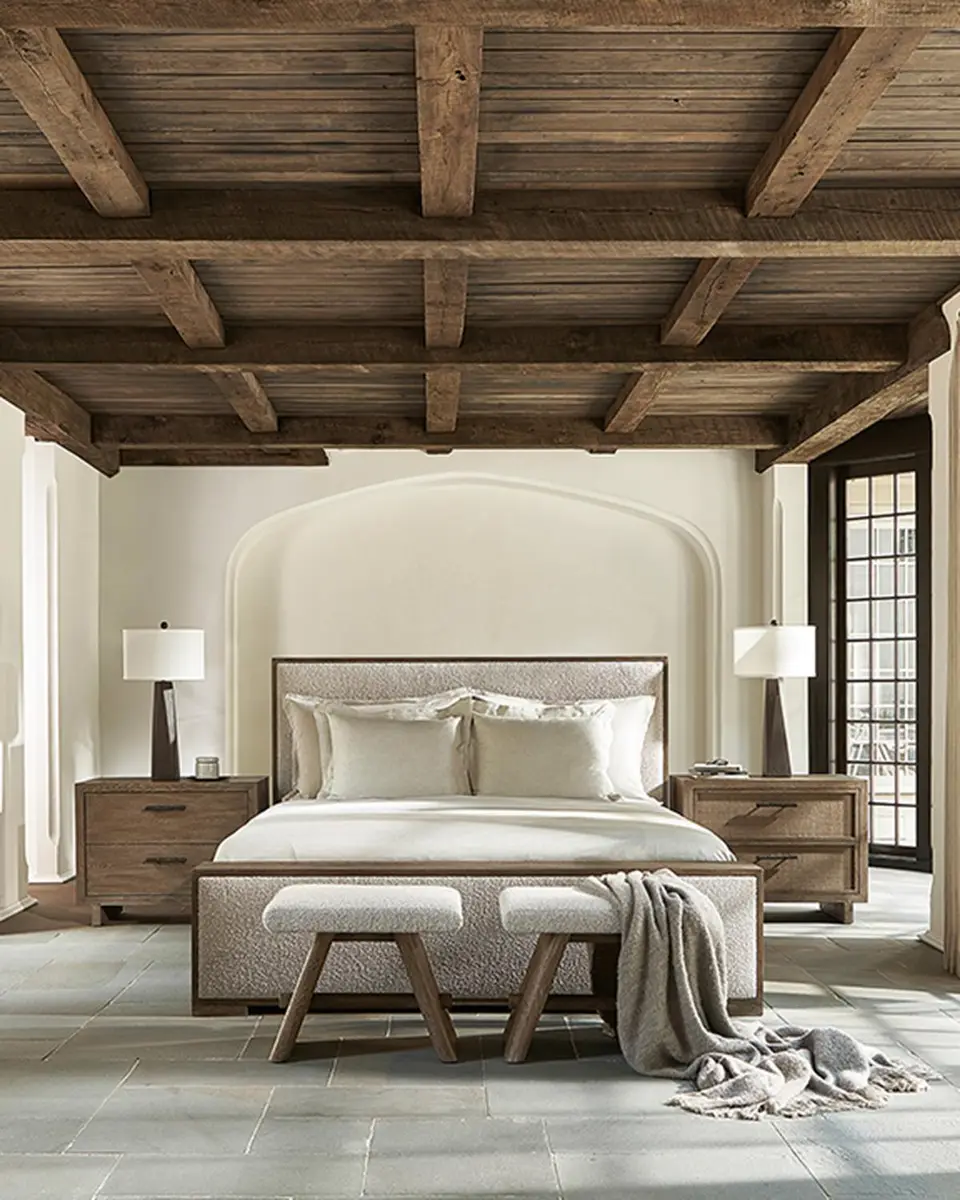 Bernhardt Casa Paros Panel Bed, King | Thumbnail 6 Bernhardt Casa Paros Panel Bed, King | Thumbnail 6