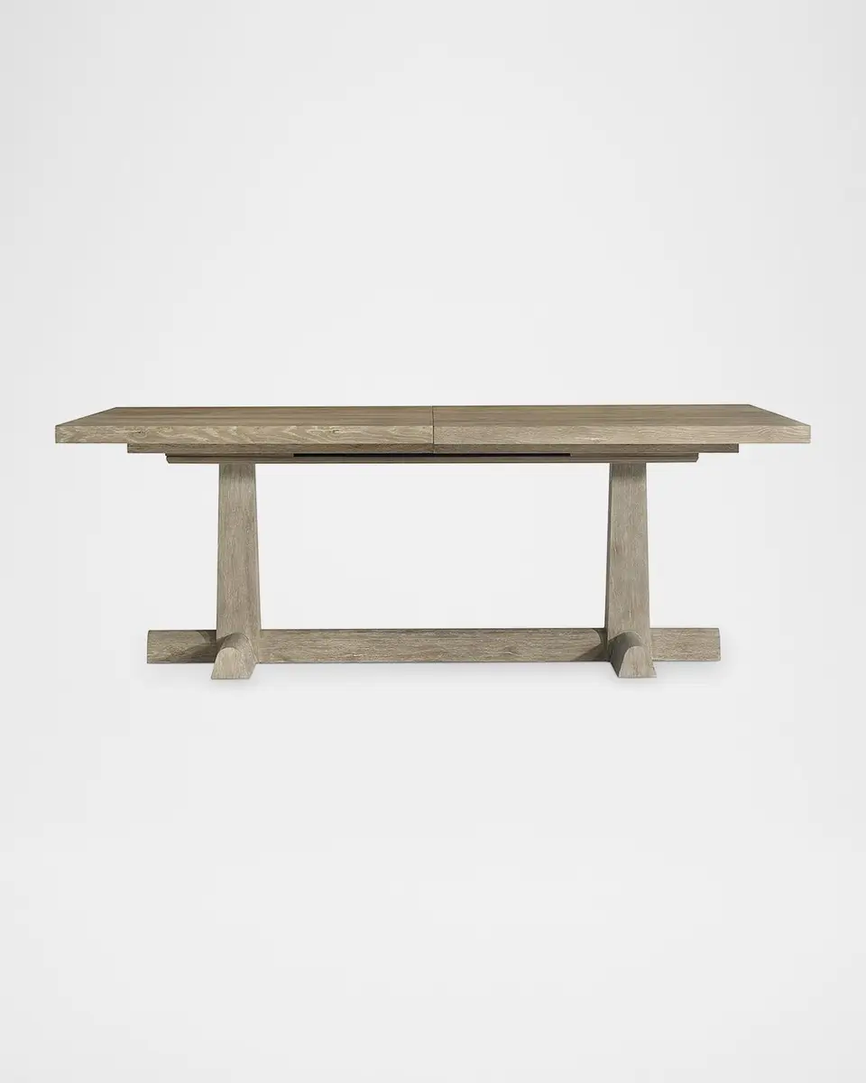 Bernhardt Tribeca 84" Dining Table with 1 Leaf | Thumbnail 2