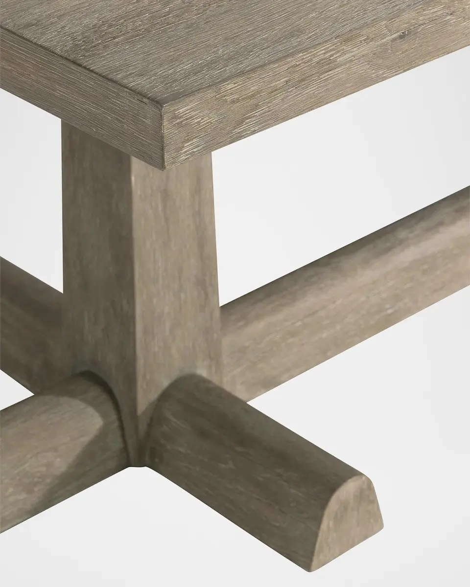 Bernhardt Tribeca 84" Dining Table with 1 Leaf | Thumbnail 5