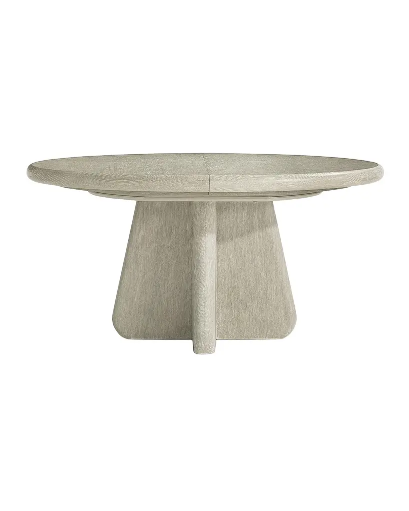 Bernhardt Arcadia 60" Round Dining Table with Leaf | Image 1 Bernhardt Arcadia 60" Round Dining Table with Leaf | Image 1