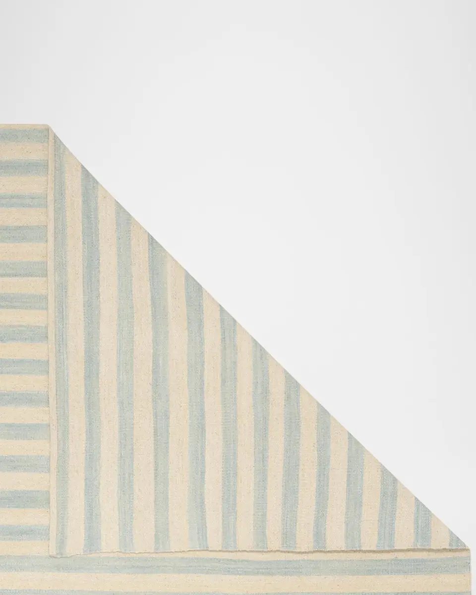 Ralph Lauren Home Celeste Stripe Hand-Woven Rug | Thumbnail 3 Ralph Lauren Home Celeste Stripe Hand-Woven Rug | Thumbnail 3