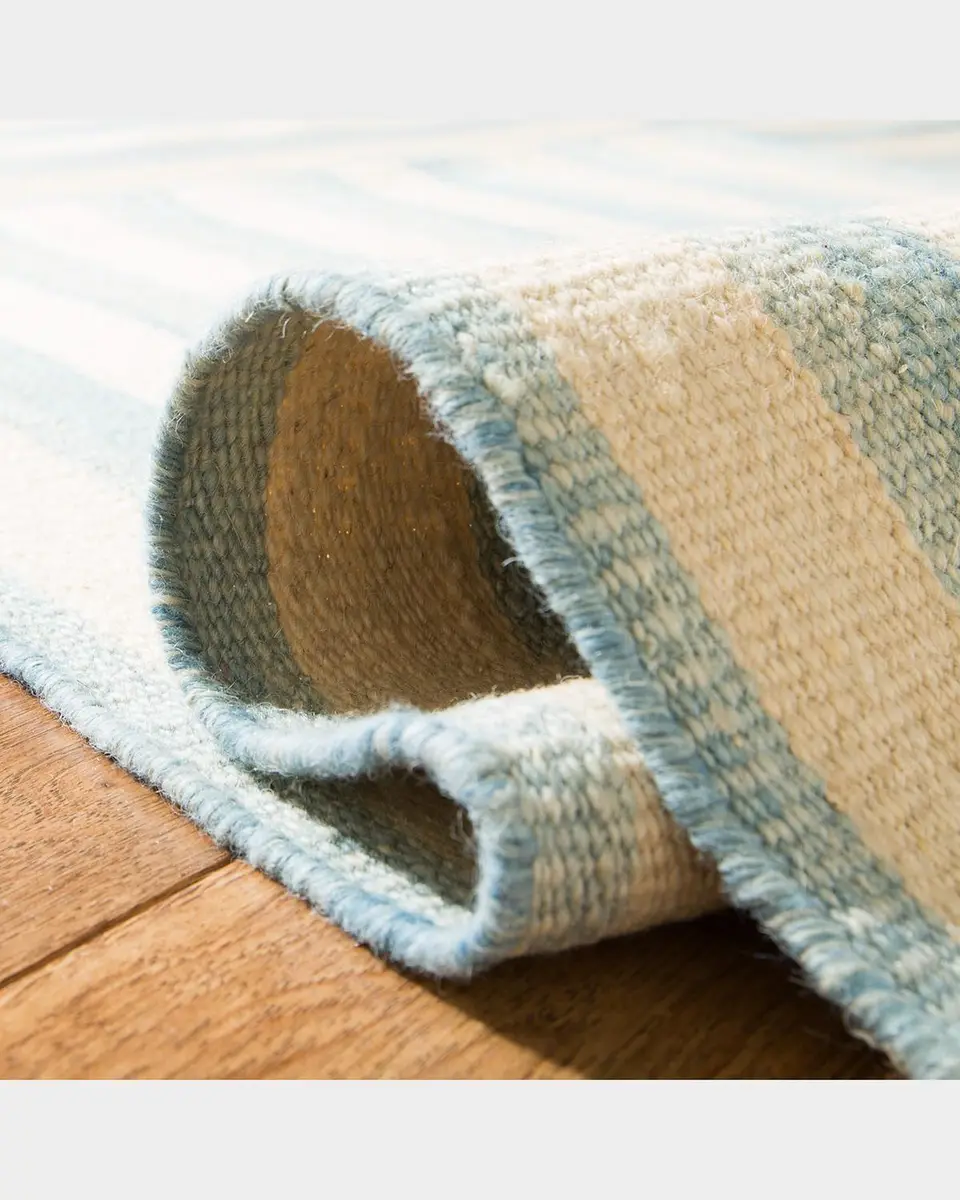 Ralph Lauren Home Celeste Stripe Hand-Woven Rug | Thumbnail 5 Ralph Lauren Home Celeste Stripe Hand-Woven Rug | Thumbnail 5