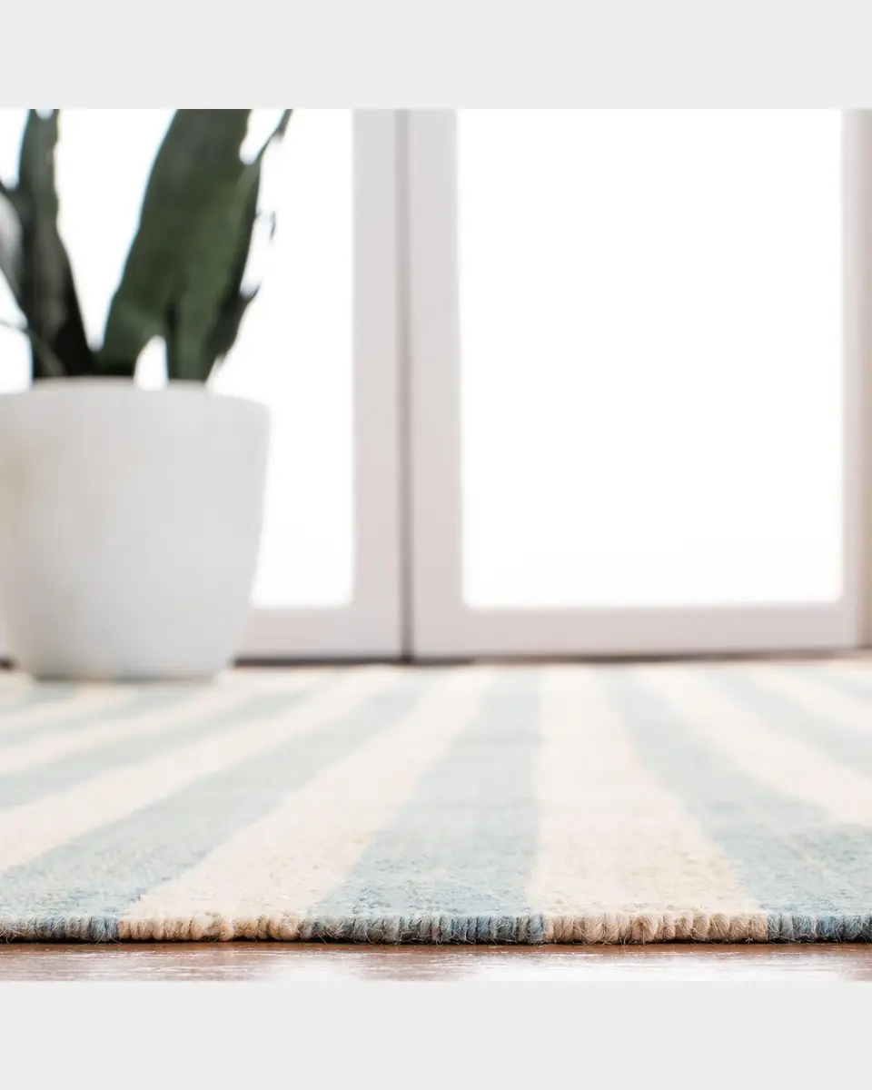 Ralph Lauren Home Celeste Stripe Hand-Woven Rug | Thumbnail 6 Ralph Lauren Home Celeste Stripe Hand-Woven Rug | Thumbnail 6