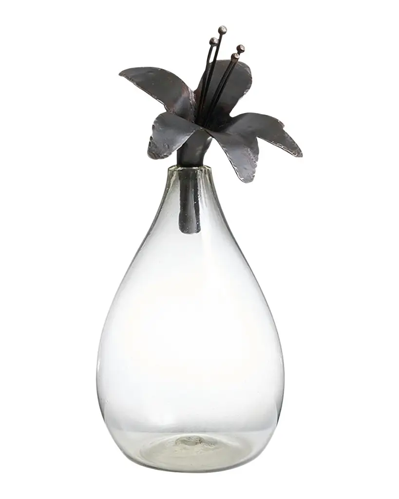 Jan Barboglio Lily Botella Decanter, 25.6 oz.