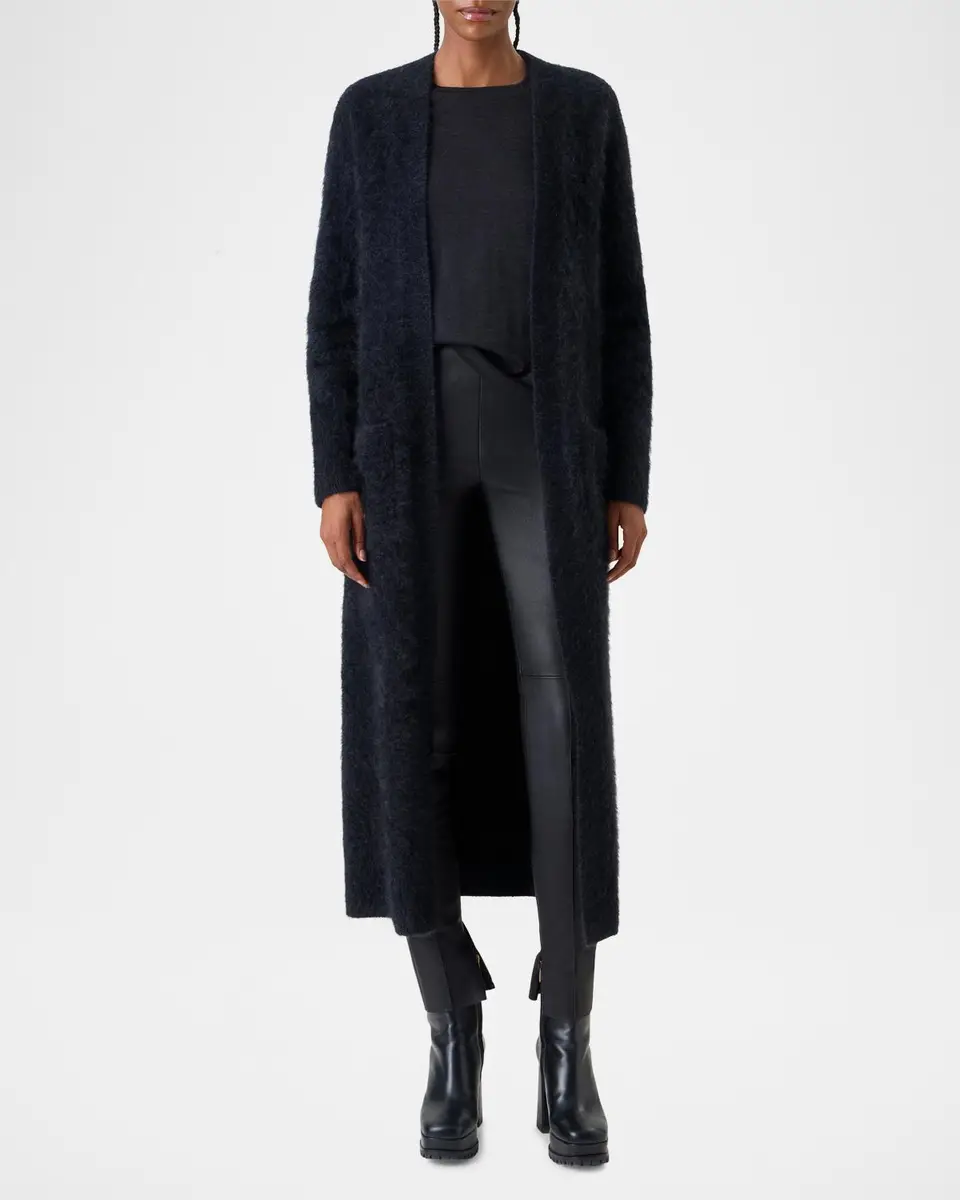Akris Cloud Cashmere Long Cardigan | Thumbnail 2 Akris Cloud Cashmere Long Cardigan | Thumbnail 2