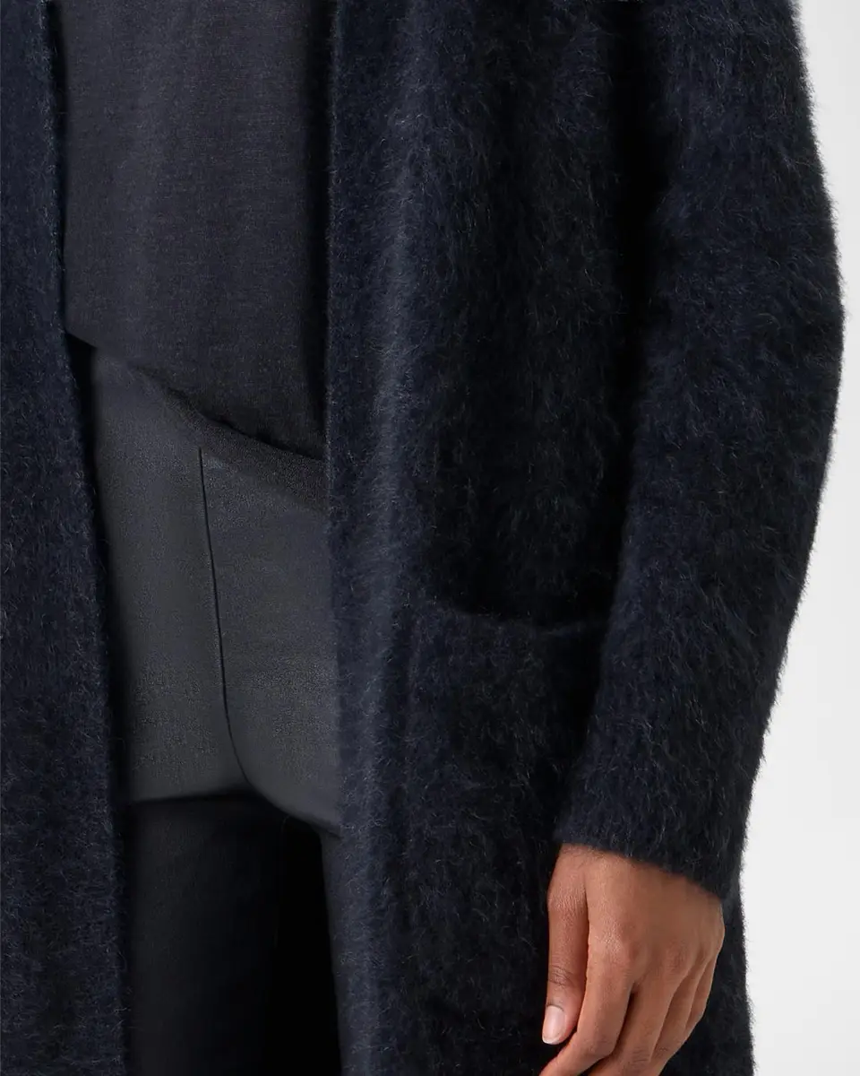 Akris Cloud Cashmere Long Cardigan | Thumbnail 5 Akris Cloud Cashmere Long Cardigan | Thumbnail 5