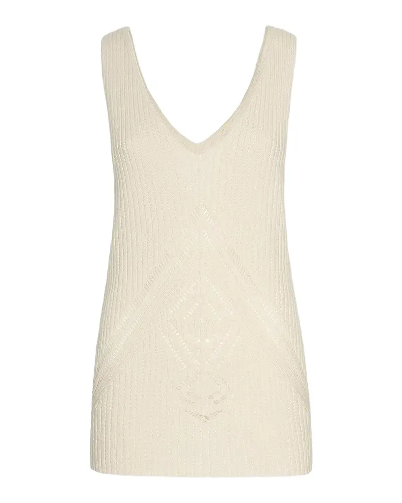 Malo V-Neck Cashmere Minidress