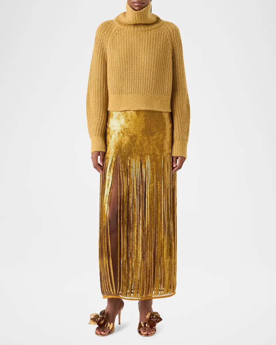 Akris Cashmere-Silk Knit Turtleneck Sweater | Thumbnail 2 Akris Cashmere-Silk Knit Turtleneck Sweater | Thumbnail 2