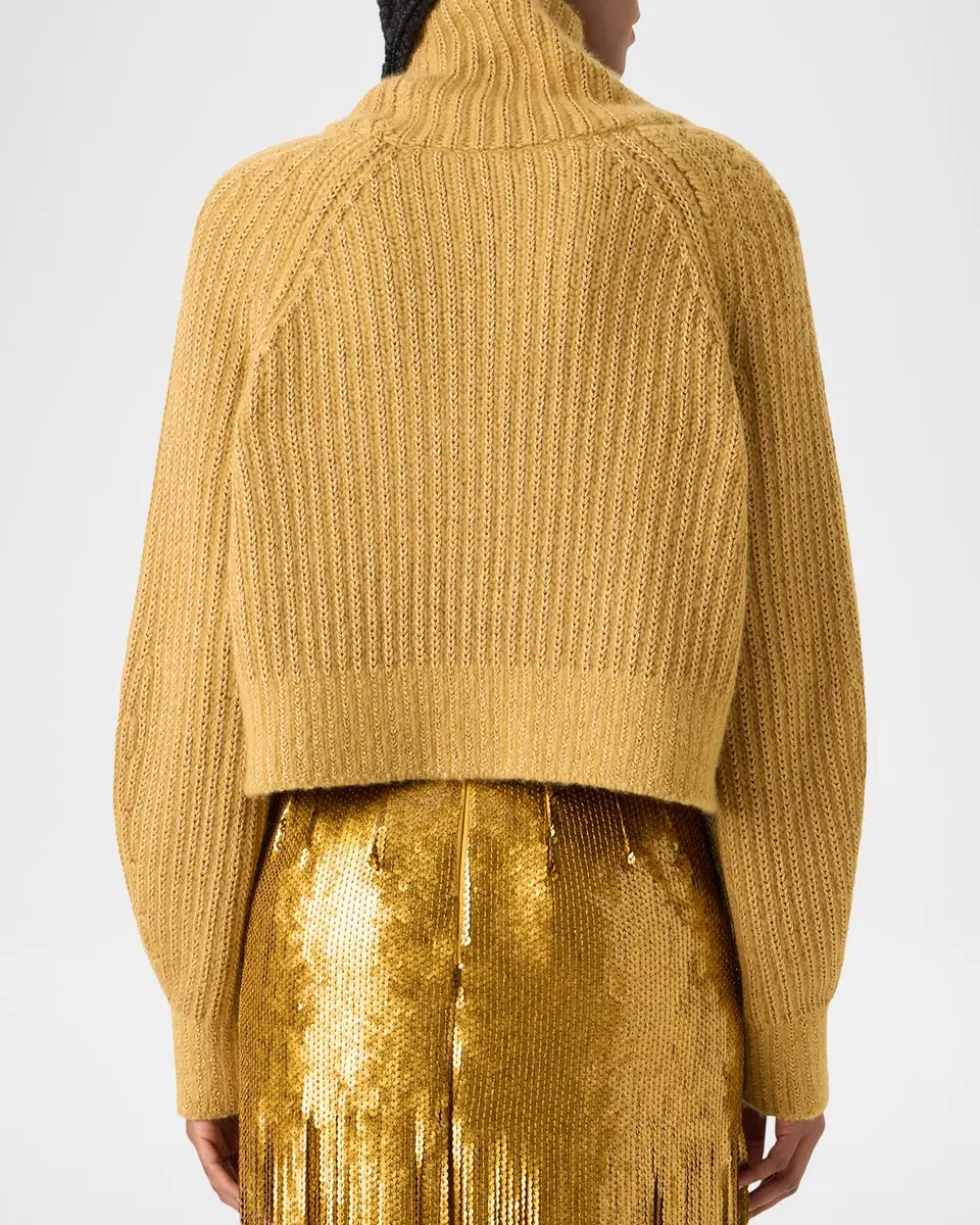 Akris Cashmere-Silk Knit Turtleneck Sweater | Thumbnail 3 Akris Cashmere-Silk Knit Turtleneck Sweater | Thumbnail 3
