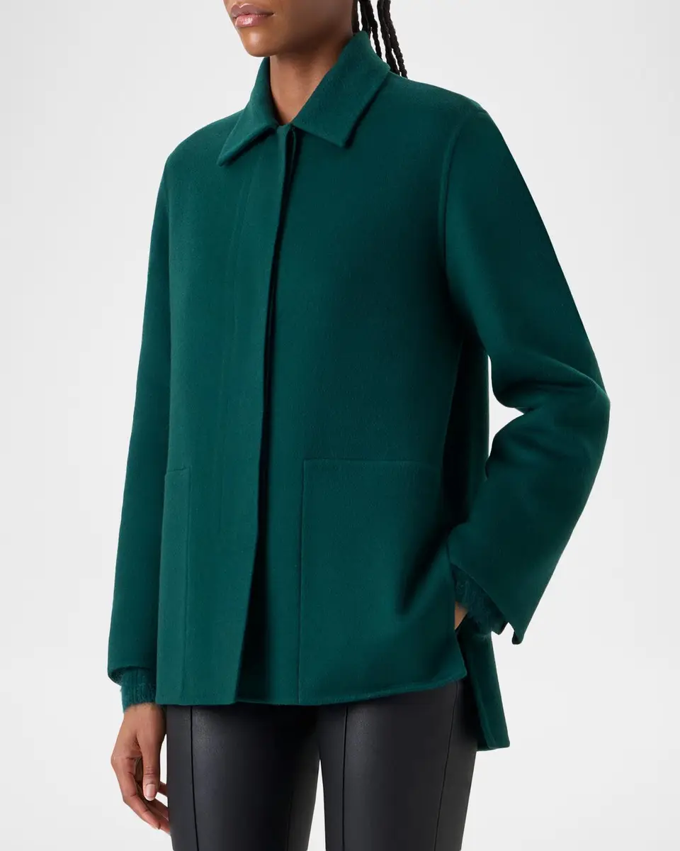 Akris Laars Cashmere Long Jacket | Thumbnail 4 Akris Laars Cashmere Long Jacket | Thumbnail 4