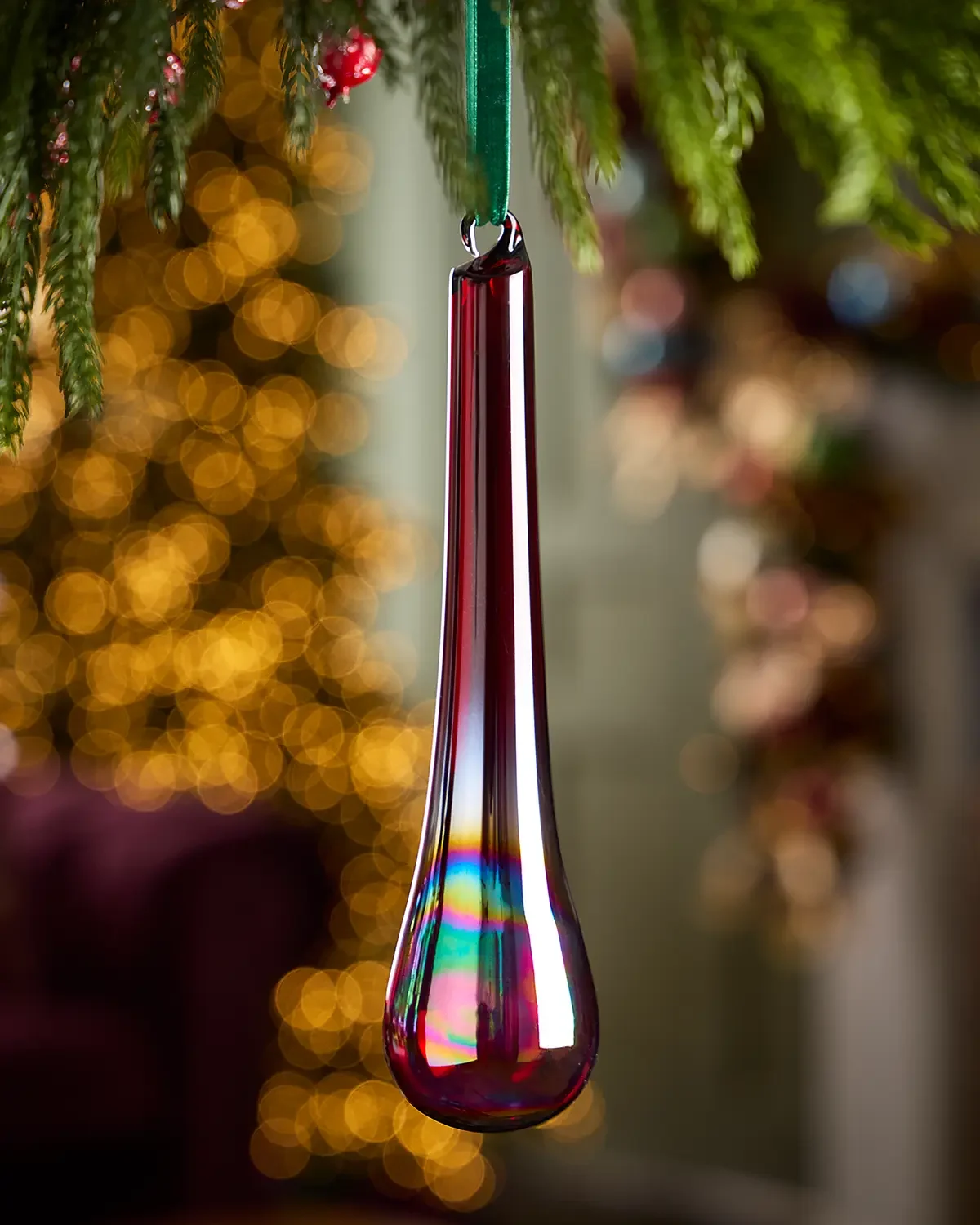 Winward Home x Jim Marvin 9" Teardrop Icicle Christmas Ornament