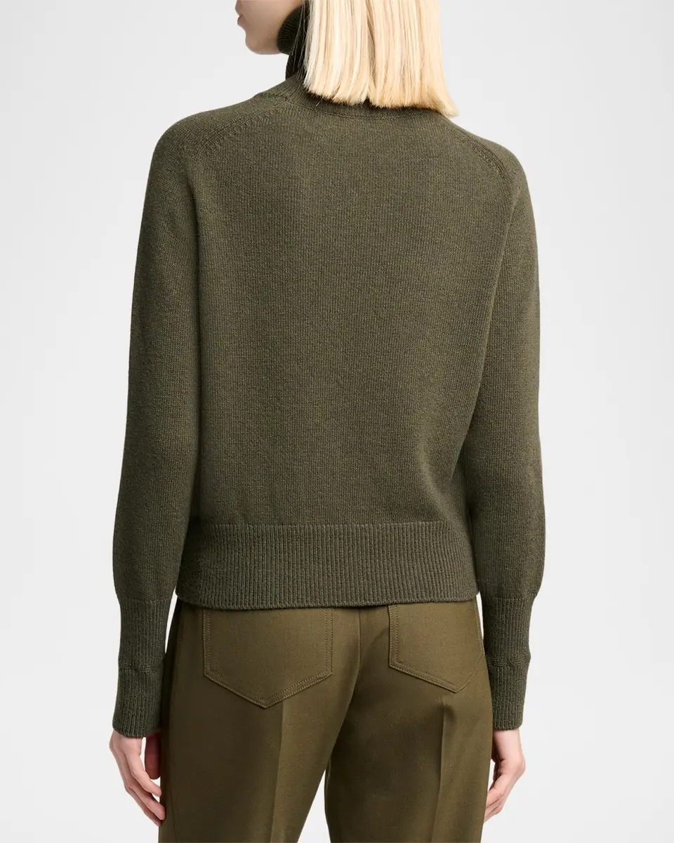 Victoria Beckham Marie Merino Wool Turtleneck Sweater | Thumbnail 3 Victoria Beckham Marie Merino Wool Turtleneck Sweater | Thumbnail 3