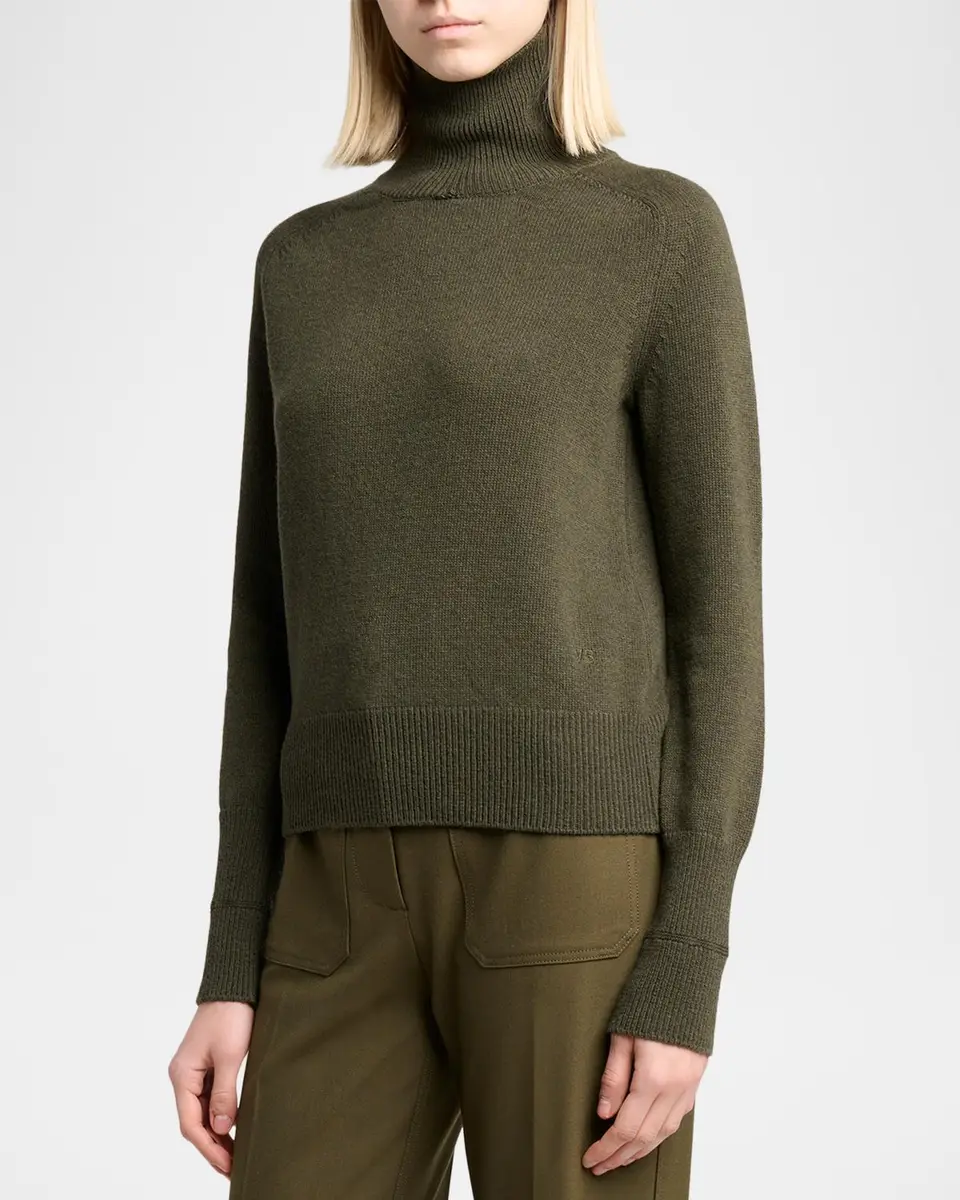 Victoria Beckham Marie Merino Wool Turtleneck Sweater | Thumbnail 4 Victoria Beckham Marie Merino Wool Turtleneck Sweater | Thumbnail 4