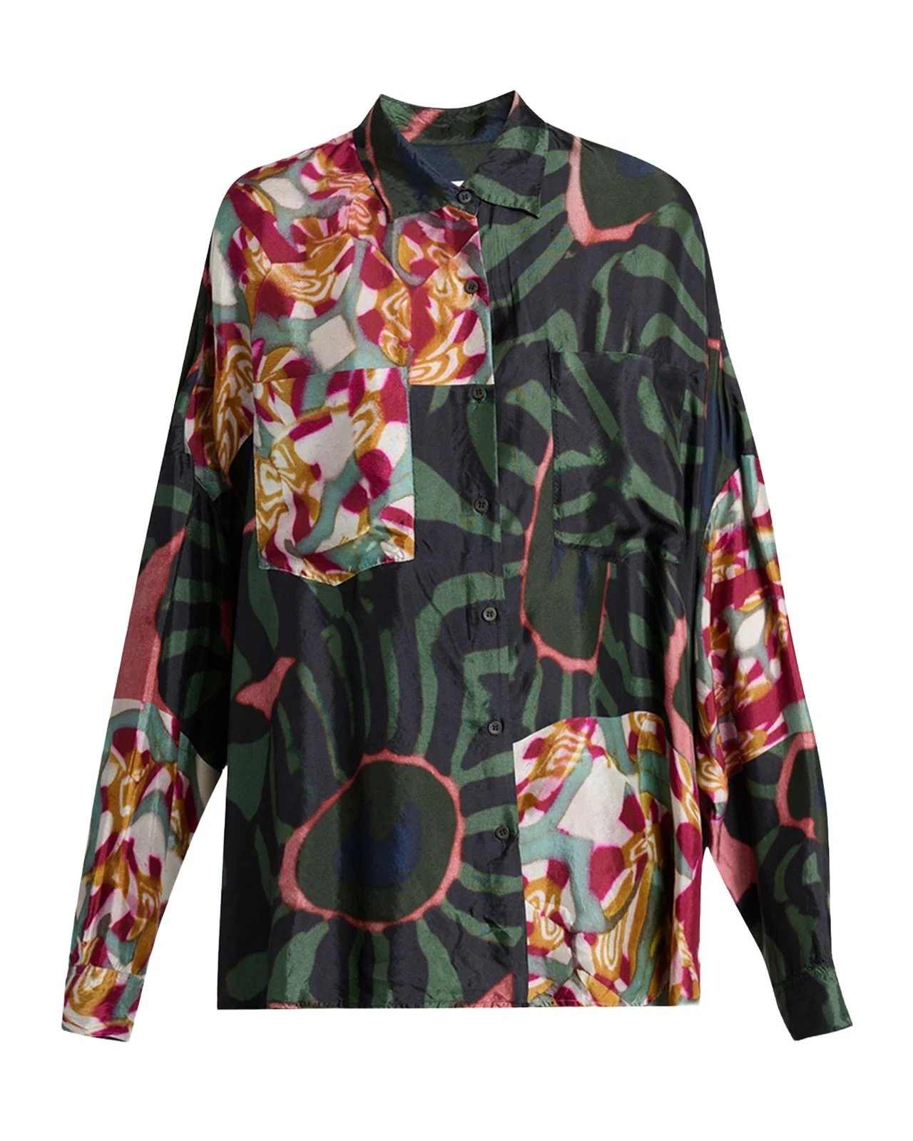Casia Bis Relaxed Button-Down Shirt Casia Bis Relaxed Button-Down Shirt