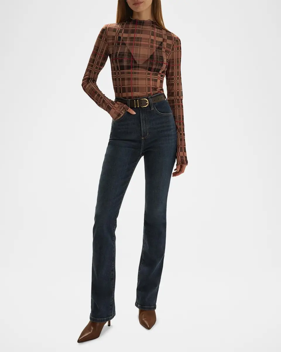 Favorite Daughter The Sheer Fantasy Turtleneck Top | Thumbnail 2 Favorite Daughter The Sheer Fantasy Turtleneck Top | Thumbnail 2