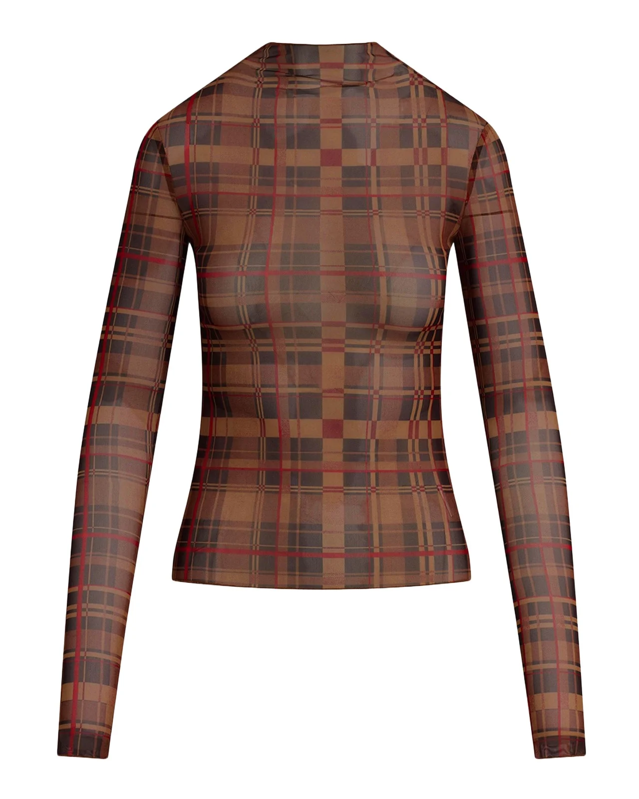 The Sheer Fantasy Turtleneck Top