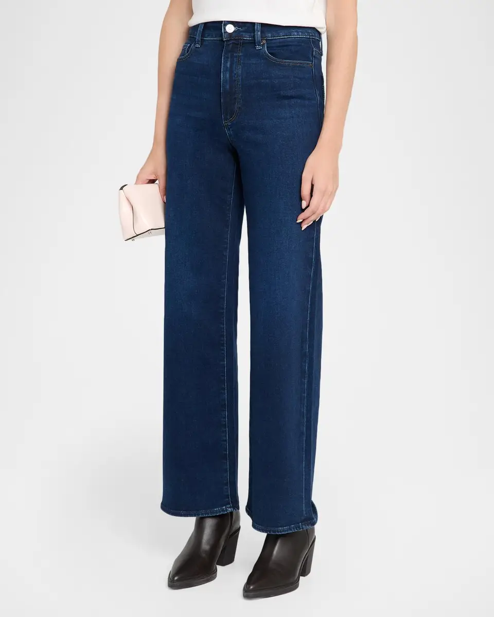 PAIGE Anessa High-Rise Wide-Leg Jeans | Thumbnail 4