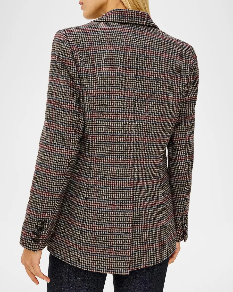 RAILS Jac Houndstooth Double-Breasted Blazer | Thumbnail 3 RAILS Jac Houndstooth Double-Breasted Blazer | Thumbnail 3