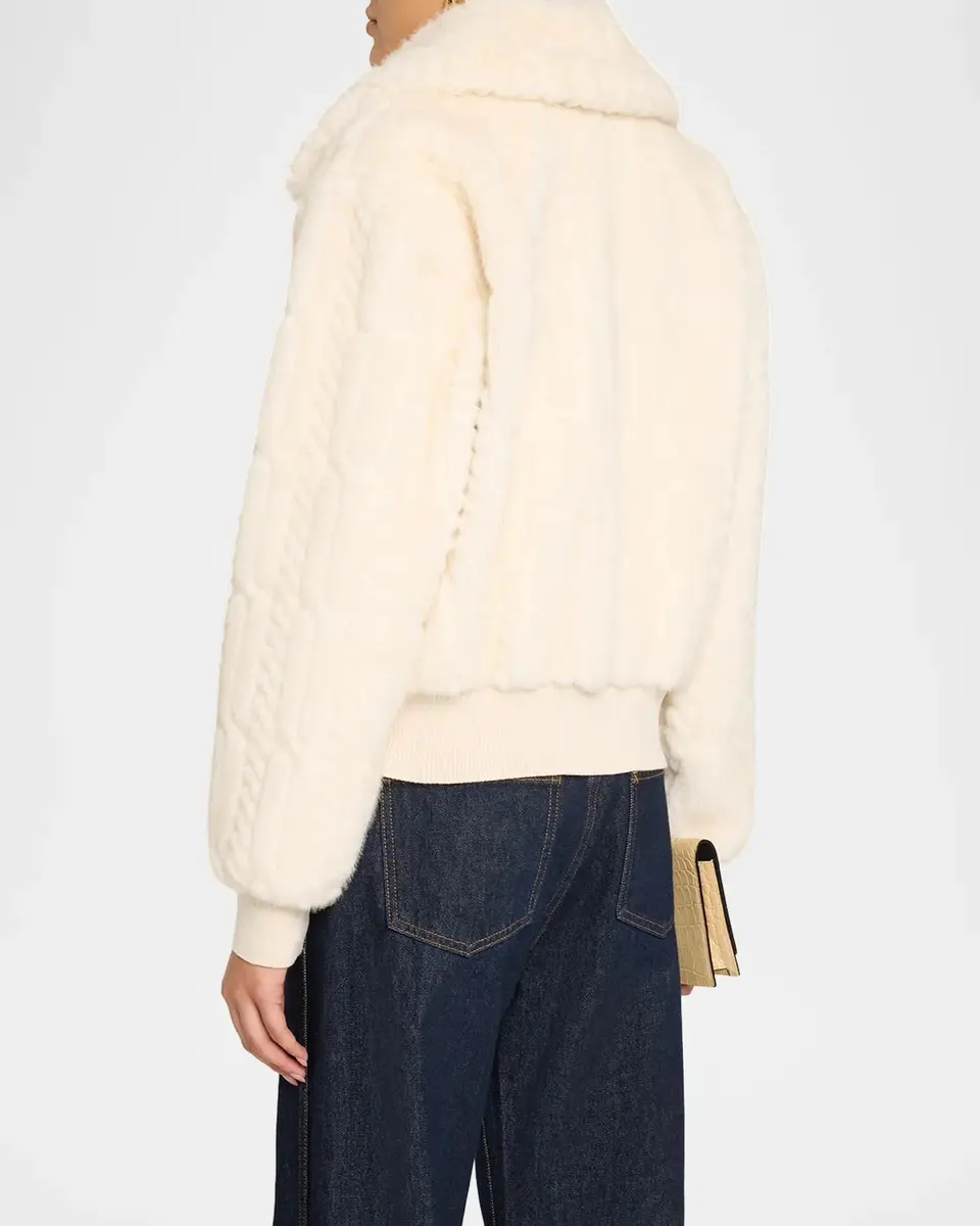 Ramy Brook Nola Faux-Fur Jacket | Thumbnail 3