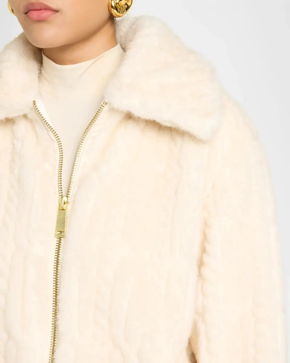 Ramy Brook Nola Faux-Fur Jacket | Thumbnail 5