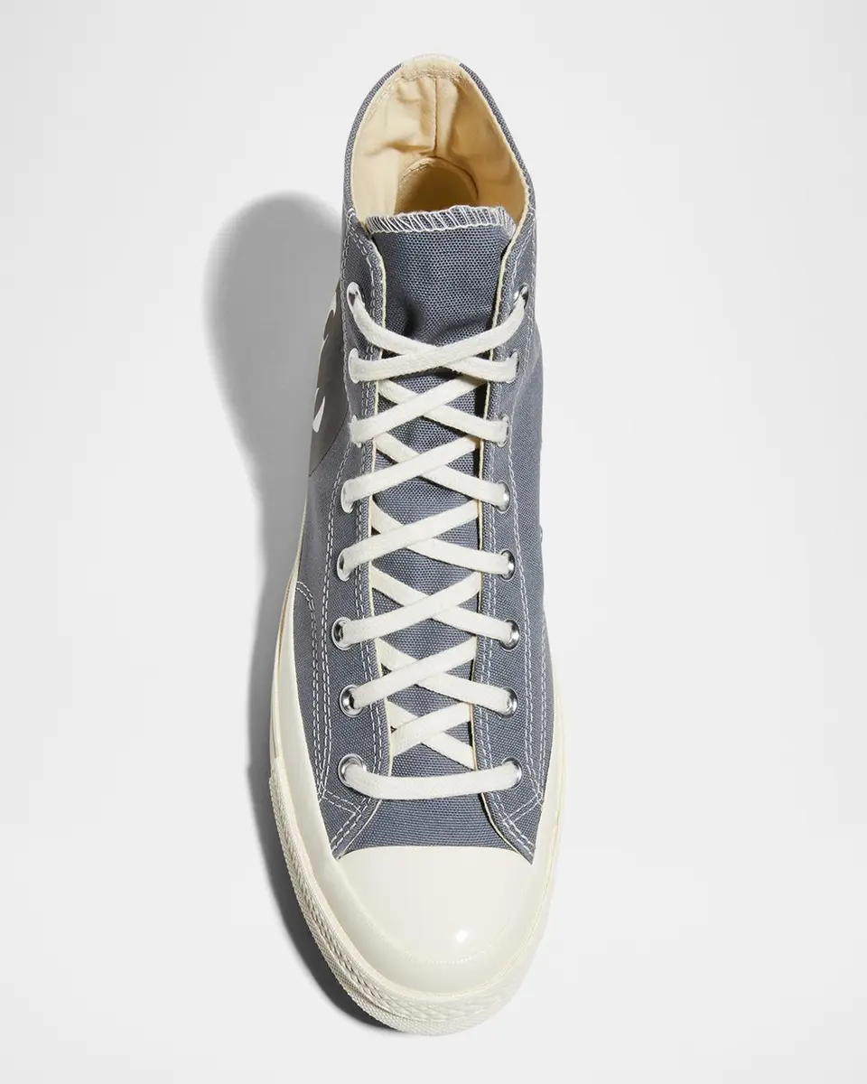 Comme des Garçons x Converse Men's Chuck Taylor High-Top Canvas Sneakers | Thumbnail 5 Comme des Garçons x Converse Men's Chuck Taylor High-Top Canvas Sneakers | Thumbnail 5