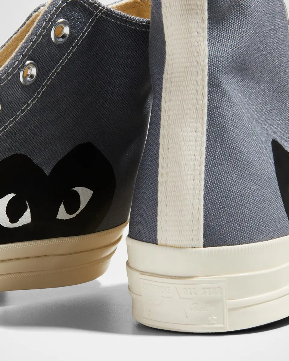Comme des Garçons x Converse Men's Chuck Taylor High-Top Canvas Sneakers | Thumbnail 7 Comme des Garçons x Converse Men's Chuck Taylor High-Top Canvas Sneakers | Thumbnail 7