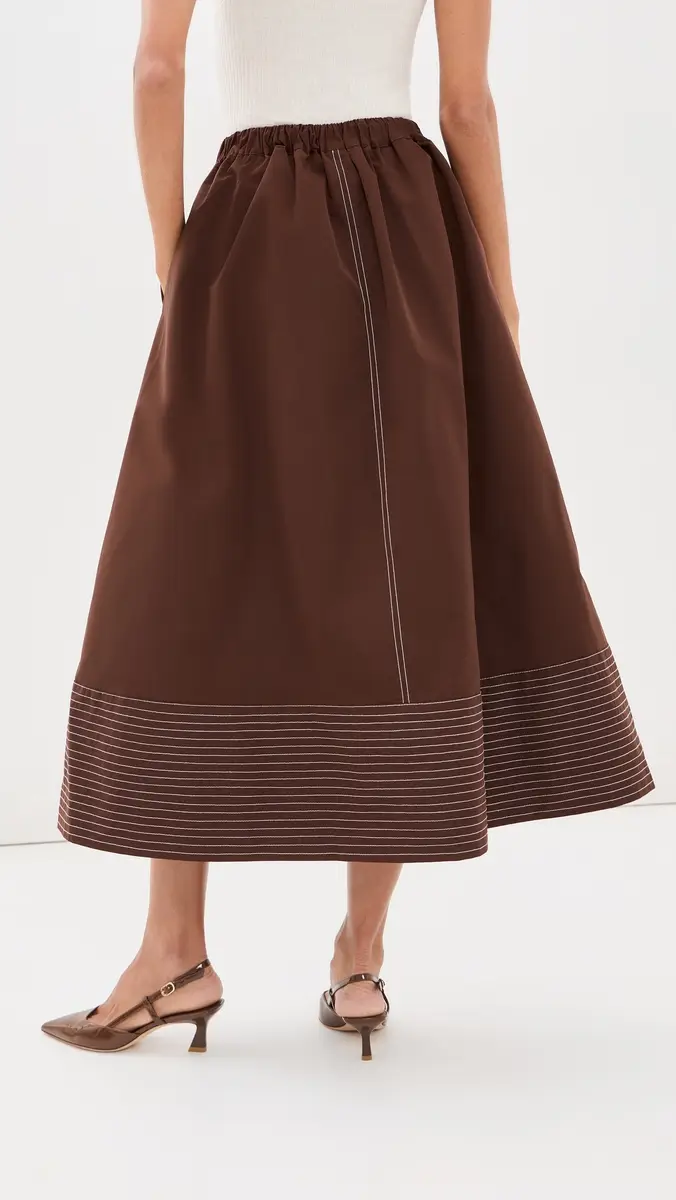 Rosie Assoulin Paneled Hem Skirt | Thumbnail 3 Rosie Assoulin Paneled Hem Skirt | Thumbnail 3
