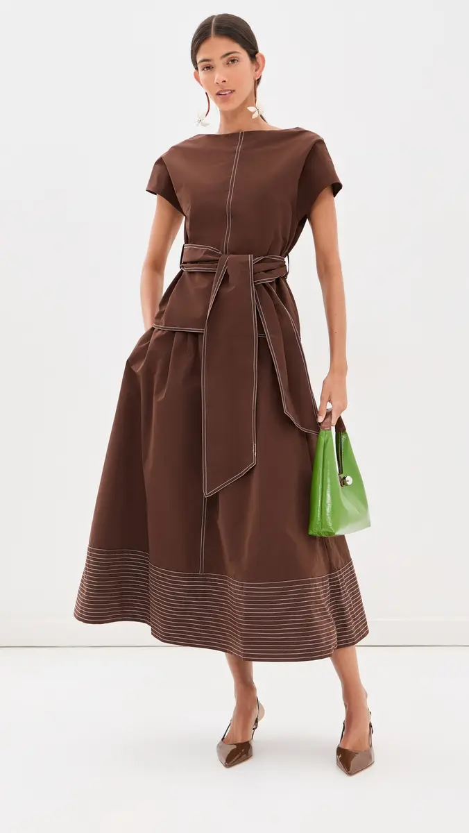 Rosie Assoulin Paneled Hem Skirt | Thumbnail 5 Rosie Assoulin Paneled Hem Skirt | Thumbnail 5