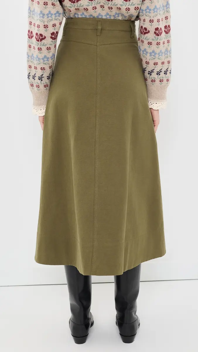The Great. THE GREAT. The Field Skirt | Thumbnail 3 The Great. THE GREAT. The Field Skirt | Thumbnail 3