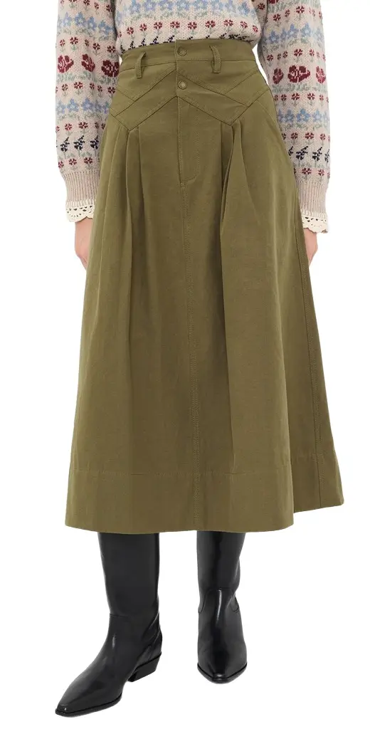 The Great. THE GREAT. The Field Skirt
